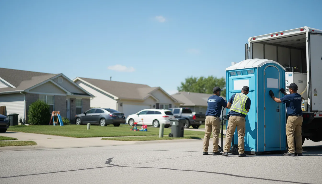 Standard Porta Potty Rentals in Sibley, MO near me